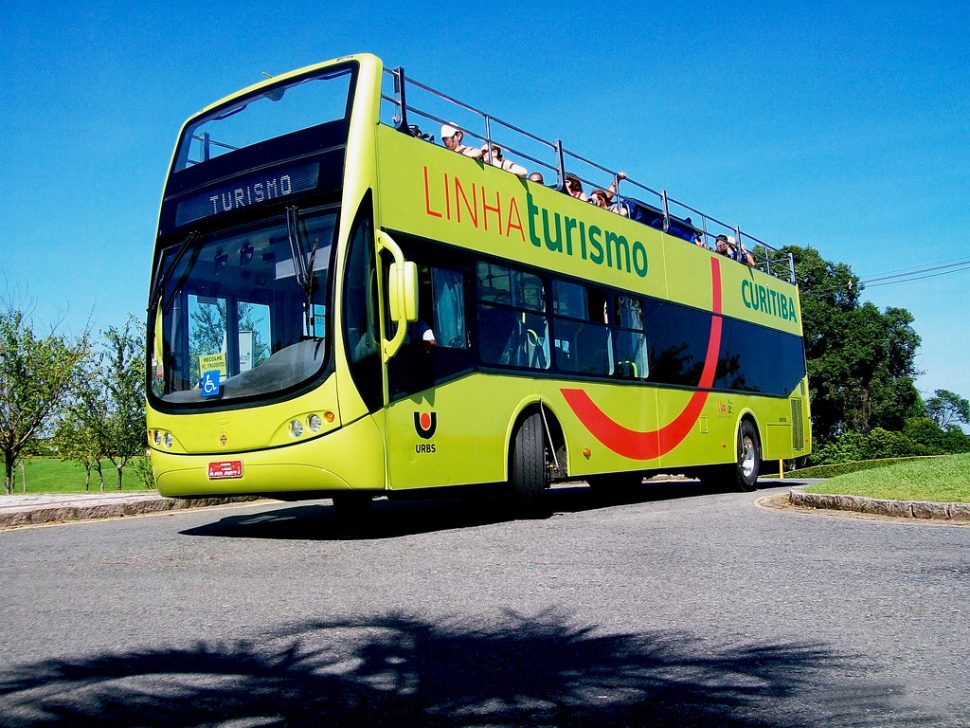 Linha turismo em Curitiba.