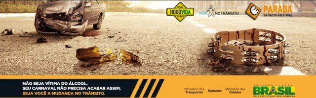 Nas vésperas do Carnaval, Governo Federal lança programa de trânsito