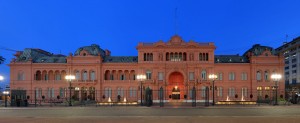 Fachada Casa Rosada em Buenos Aires