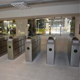 Catracas da nova rodoviária de Curitiba