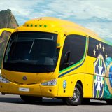 ônibus oficiais das seleções