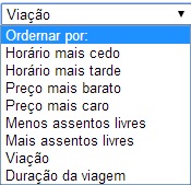 Sistema novo do Portal Rodoviáriaonline
