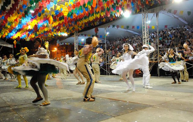 Concurso de quadrilhas realizado em 2015. (foto: divulgação)