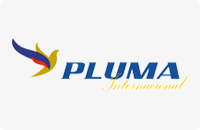 logo viação pluma