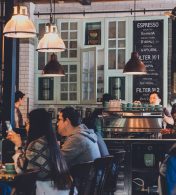 imagem de um restaurante